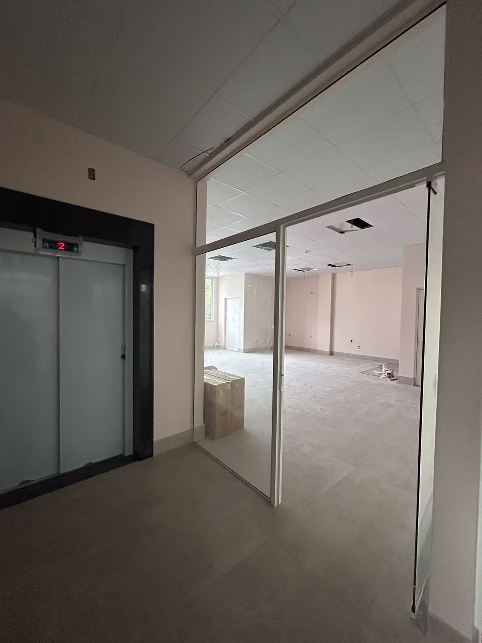 Sala comercial do Vista Alegre durante a execução